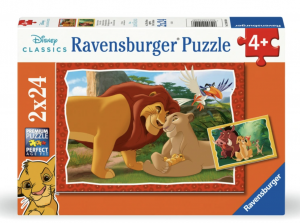 RAVENSBURGER Disney Lví král 2x24 dílků
