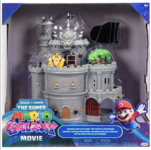 The Super Mario Galaxy Movie Deluxe Playset with 1 Mini Figure Bowser Castle