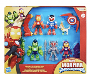 Hasbro Marvel Iron Man and His Awesome Friends Armored-Up Avengers