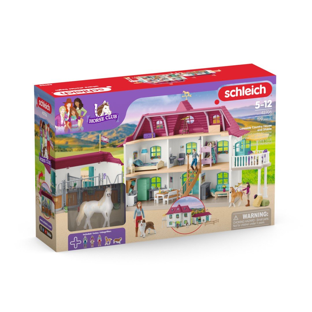 Schleich 42706 Venkovský dom a stajňa pri jazere