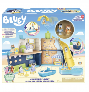Moose Bluey Herní sada Bluey – Výletní loď Cruise Ship