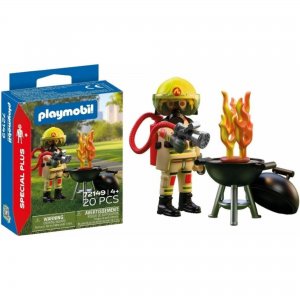 Playmobil 72149 Hasič u grilu
