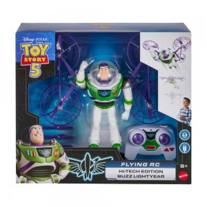 Mattel Disney Pixar Toy Story létající RC figurka Buzz Rakeťák 18 cm