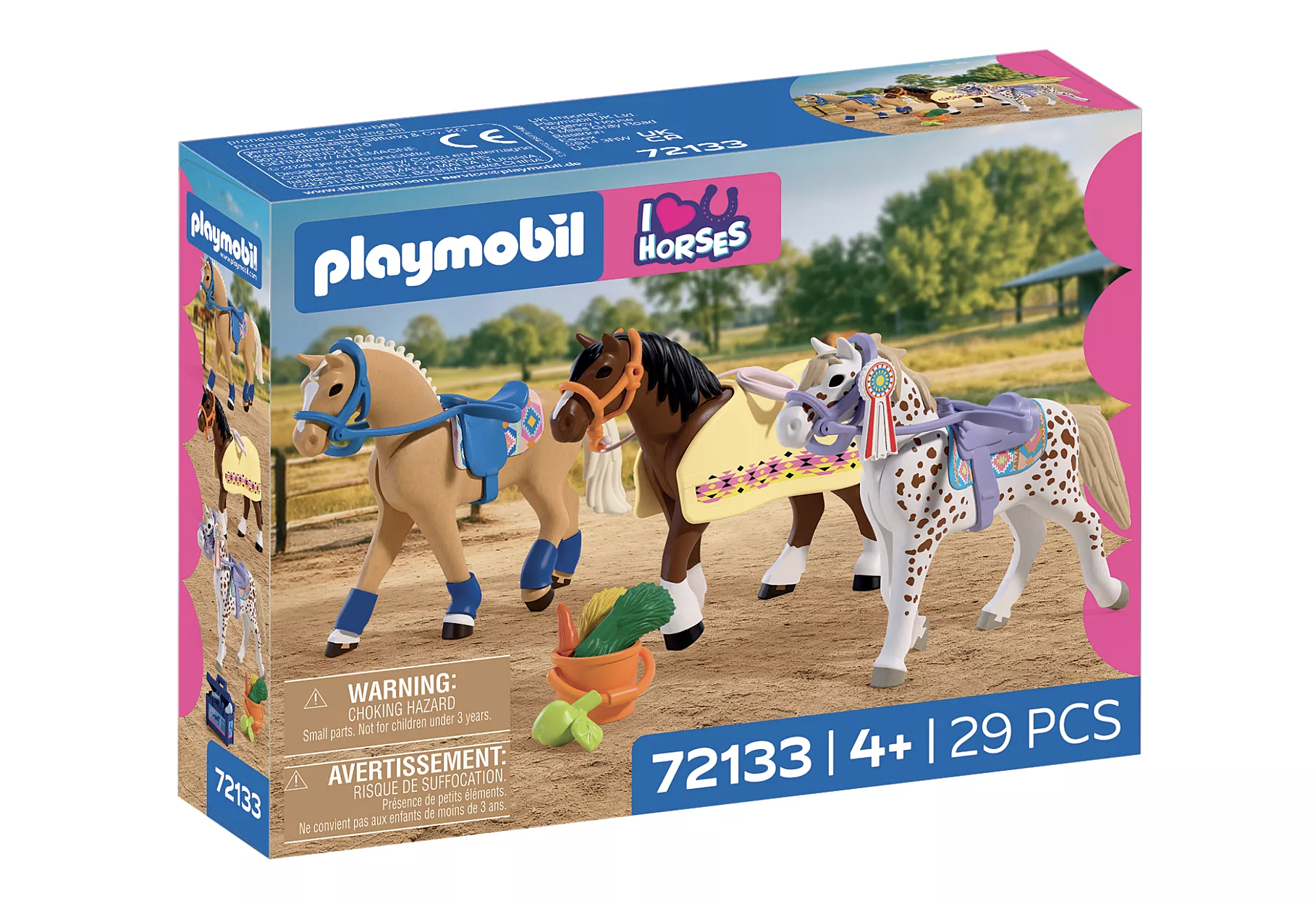 Playmobil 72133 Tři koně do sbírky