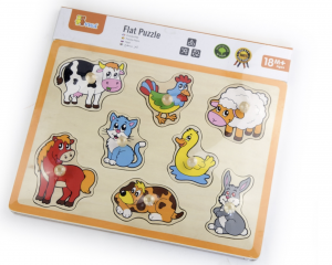 Viga puzzle s úchyty Farma