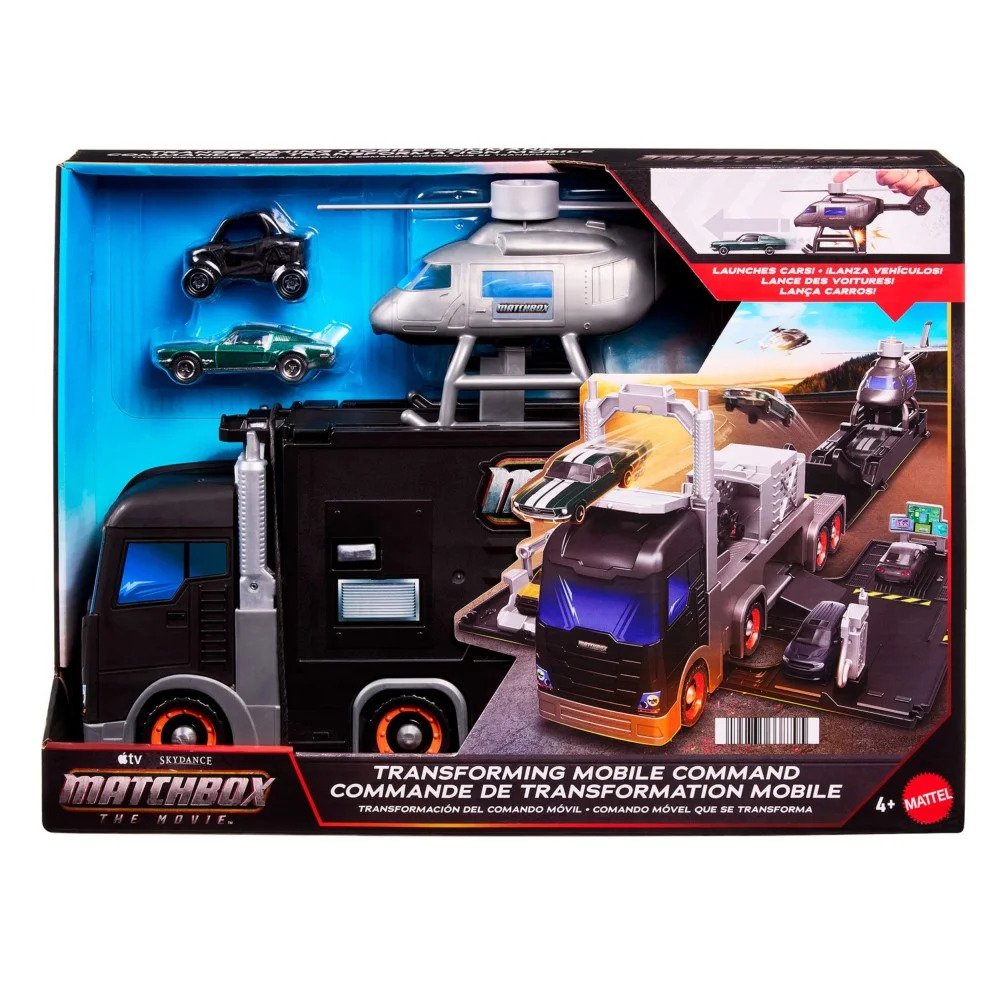 Matchbox The Movie Velitelská rozkládací základna JJB32