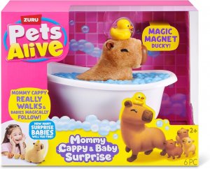 Zuru Pets Alive Mamka kapybara s překvapením mláďátek