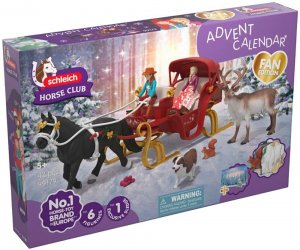 Schleich Horse Club Adventní kalendář Vánoční saně 99179