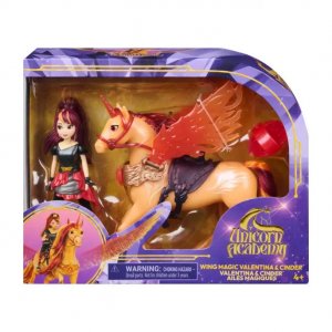 Unicorn Academy Kúzelné krídla Cinder & Valentina 11 cm