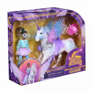 Spin Master Unicorn Academy Kouzelná křídla Glacier & Layla 11 cm