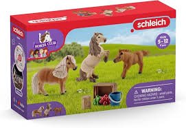 Schleich 41432 Rodina Shetlandských poníků Horse Club Sada figurek