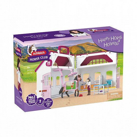 Schleich 42787 Klinika pro koně Zdravá kopyta