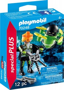 Playmobil 70248 Agent s dronom