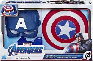 Marvel The Avengers Captain America armor set maska a štít