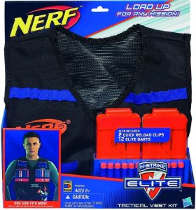 Nerf N-Strike Elite vesta s 2 zásobníky a 12 šipkami