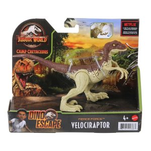 Mattel Jurský svět Křídový kemp Fierce Force Velociraptor