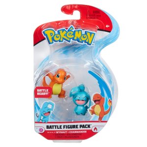 Pokémon figurky Wynaut a Charmander