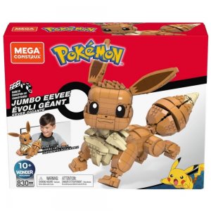 Mattel Pokémon Mega Construx Jumbo Eevee 29 cm