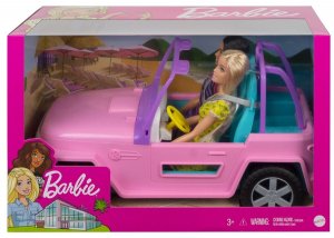 Barbie Jeep + 2 panenky