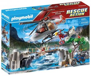 Playmobil 70663 Hubschraubereinsatz in der Schlucht