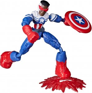 Hasbro Avengers Bend and Flex 15 cm Captain America Falcon