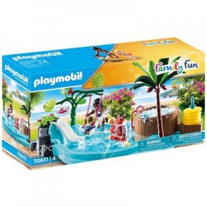 PLAYMOBIL 70611 Family Fun dětský bazén s vířivkou
