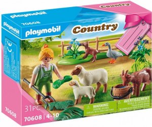 Playmobil 70608 Farmářka se zvířaty