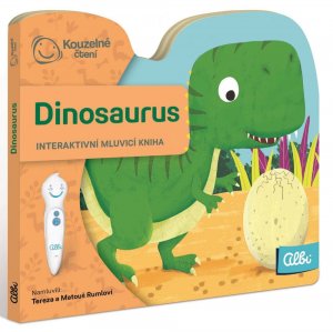 ALBI Kouzelné čtení Minikniha s výsekem Dinosaurus