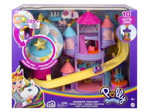 Mattel Polly Pocket Pollyville Duhový zábavní park
