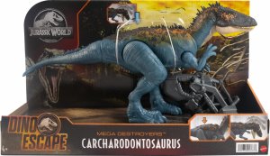 Mattel Jurský svět Dino útěk Carcharodontosaurus modrý