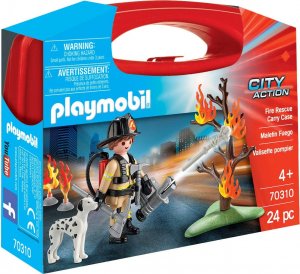 Playmobil 70310 přenosný box  hasiči