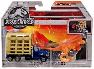 Matchbox Jurský svět Dinokáry T. Rex Trailer