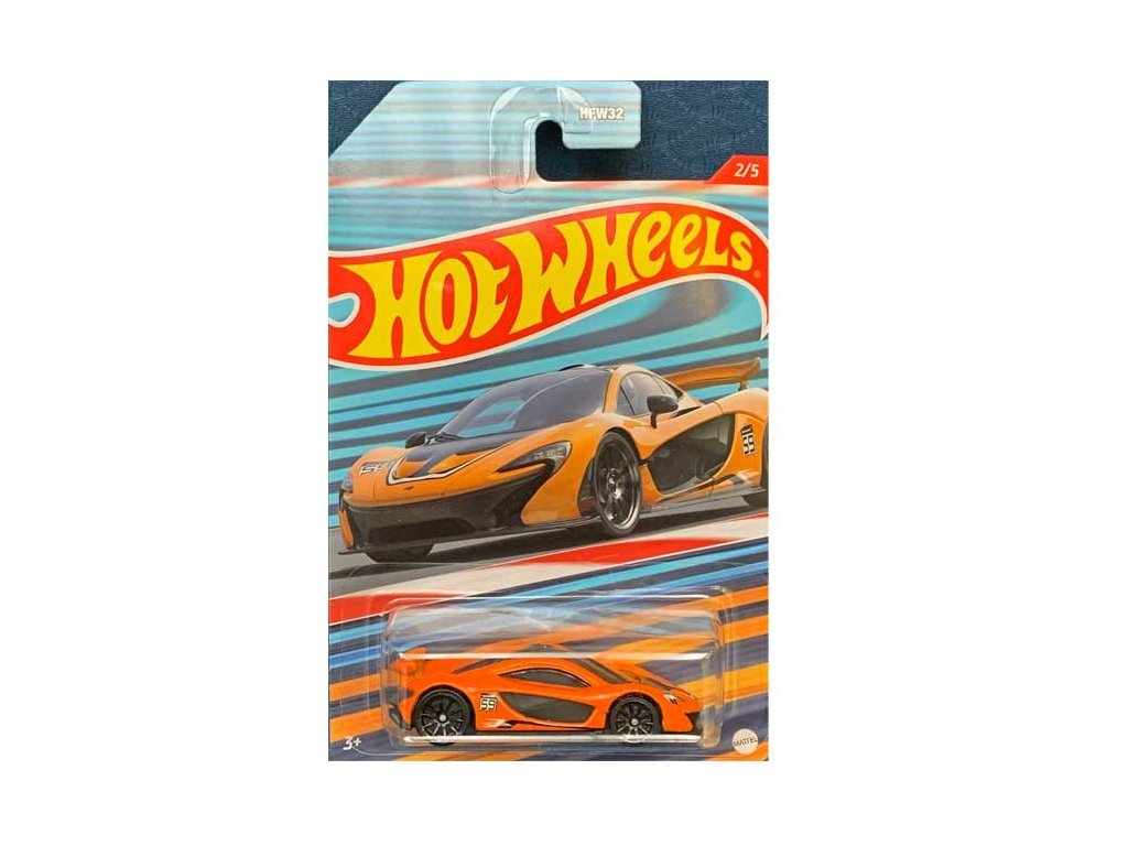 Mattel Hot Wheels Tematické auto závodní okruh McLaren P1
