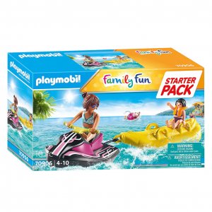Playmobil 70906 Starter Pack Vodný skúter s banánovým člnom