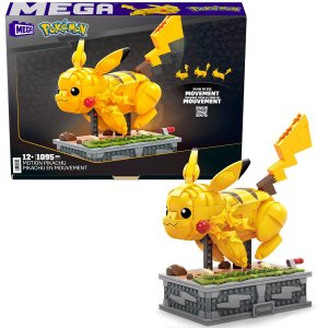 Mattel Pokémon Stavebnice MEGA CONSTRUX  sběratelský Motion Pikachu
