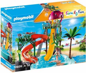 Playmobil 70609 - Aquapark so šmykľavkami