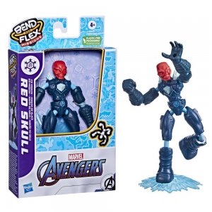 Hasbro Avengers Bend and Flex Red Skull
