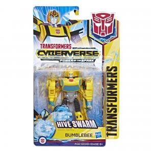 Transformers Cyberverse figurka 3-5 kroků transformace bumblebee