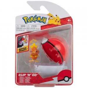 Jazwares Pokémon Clip and Go Poké Ball figurka Torchic