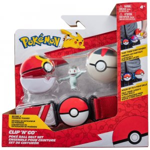 Pokémon Clip n Go - Trenérský pásek se Machop