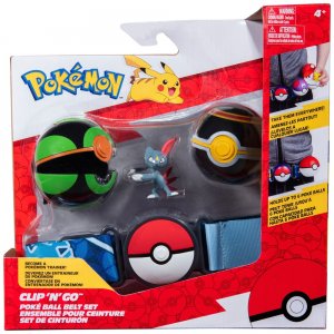 BOTI Pokémon Clip and Go set Sneasel s páskem Dusk Ball + Luxury Ball
