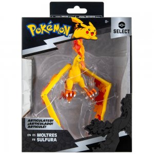 Jazwares Pokémon Select Serie 3 Moltres Figúrka zberateľská 15 cm