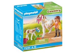 Playmobil 71243 Country Kůň s hříbkou