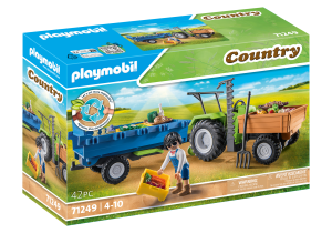 Playmobil Country 71249 Traktor s prívesom