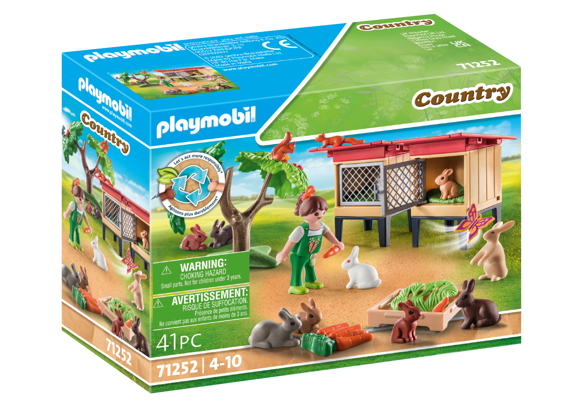 Playmobil Country 71252 Králíkárna
