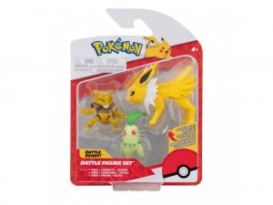 Pokémon akční Chikorita Abra a Jolteon 5 -8 cm