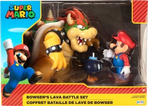 Jakks Nintendo Lávová bitevní Sada figurek Mario vs Bowser