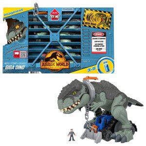 Mattel Fisher Price Imaginext jurský svět Gigantický Dinosaur Mega Stomp & Rumble