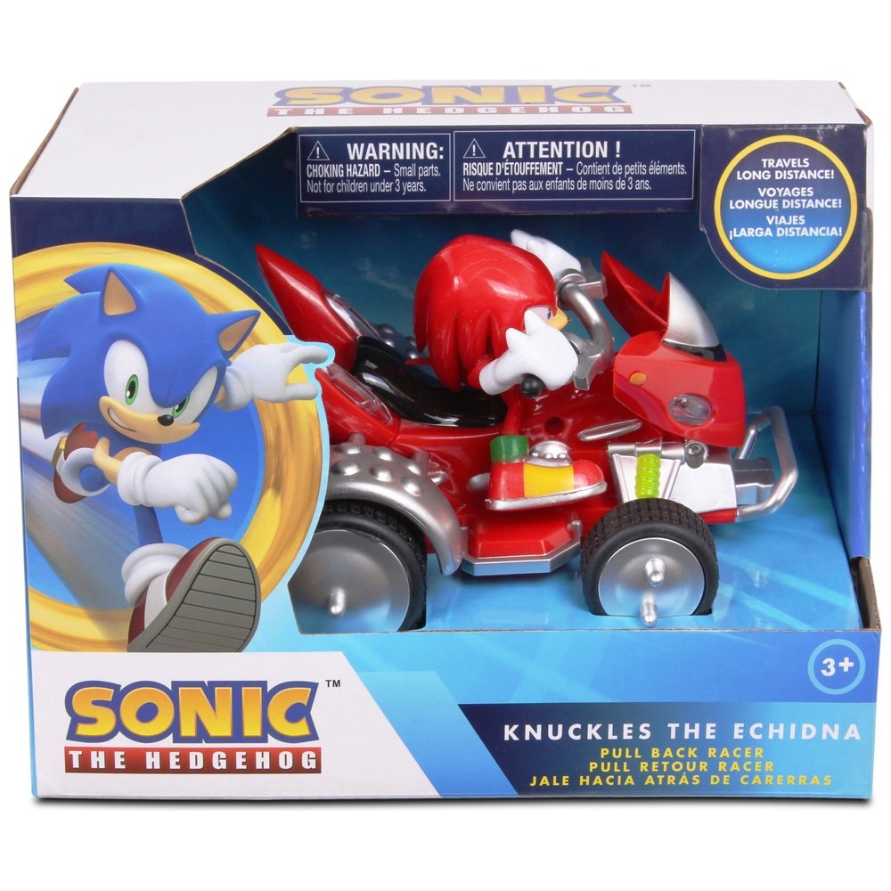 Sonic The Hedgehog Autíčko pull back Sonic červené