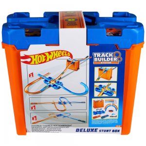 Hot Wheels Track Builder box plný triků
